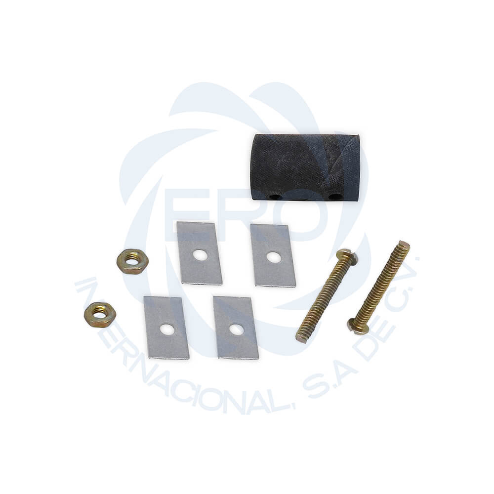 Cople motor con abrazaderas y tornillos para lavadora 2028P001 KW2028P001