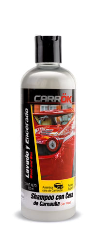 Shampoo CARROK para carros con Cera de Carnauba - 1000ml