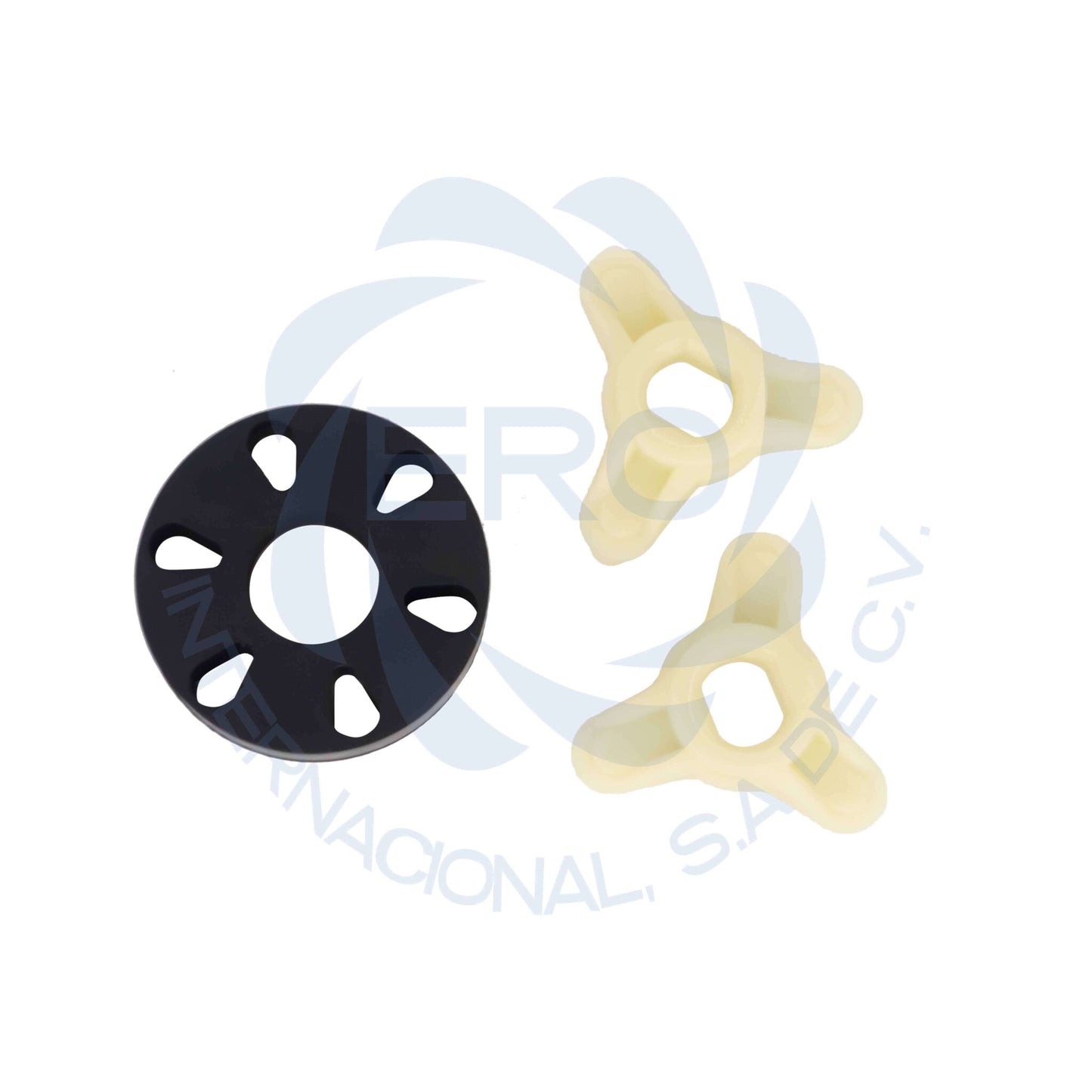 Cople motor de plástico para lavadora 285753 WMP