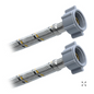 CONTECTOR FLEXIBLE LAVABO/FREGADERO 1/2AM1/2AM55CM PLOMACY (CFA55)