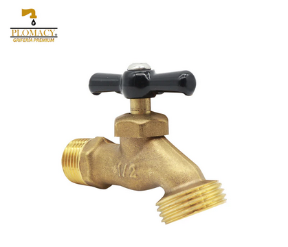 LLAVE DE JARDIN ARTUR 1/2 100 % LATON PLOMACY(LLJ13)