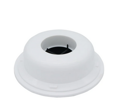 COLADERA REDONDA PARA TUBO PVC REJILLA CROMADA(9688)